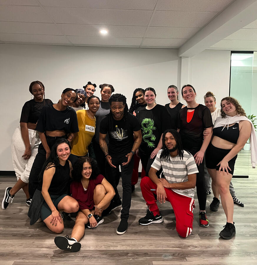 MDS - Dancehall winter training (2023), Montréal